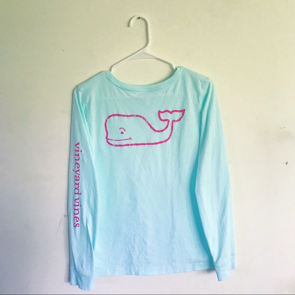 Vineyard Vines Long Sleeve Logo Tee